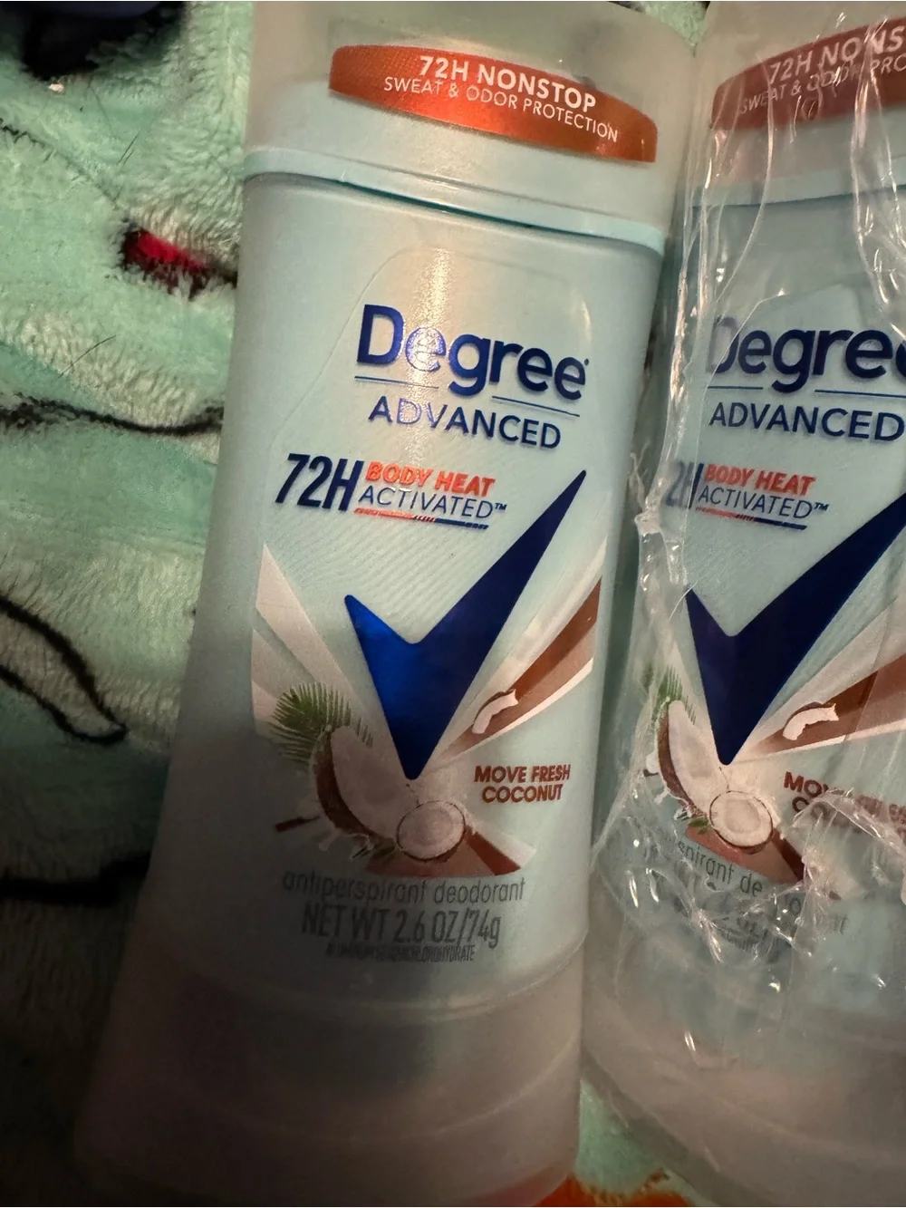 Degree Advanced Antiperspirant Deodorant Move Fresh Coconut 3 Count 72-Hour Swea